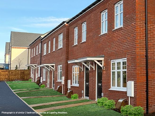 Photograph is of similar 2 bedroom properties at Lapwing Meadow